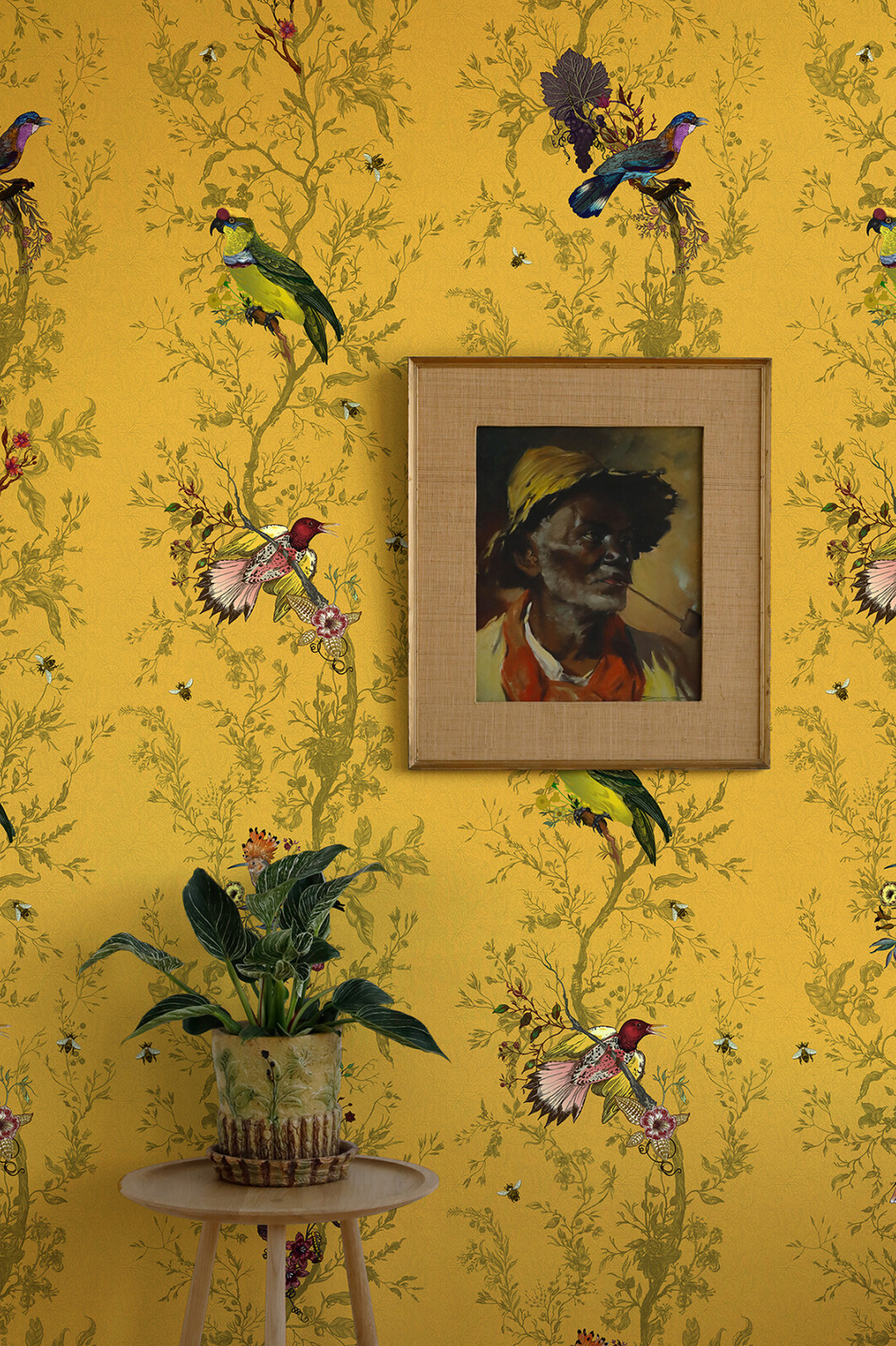 birds n bees wallpaper