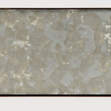 fossil organic glass valet tray
