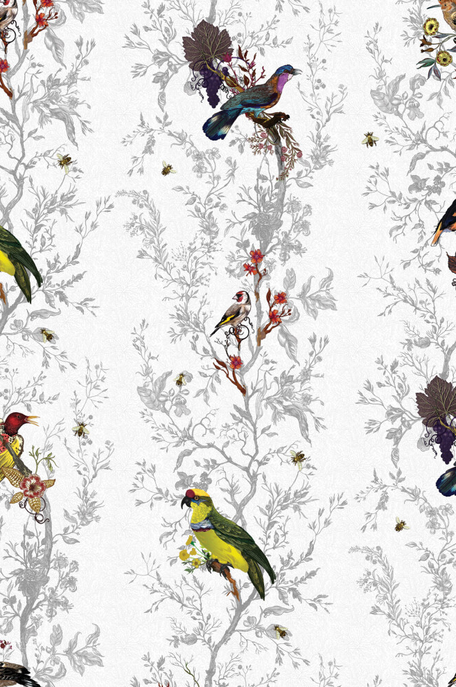 birds n bees wallpaper