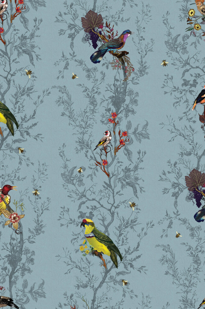 birds n bees wallpaper