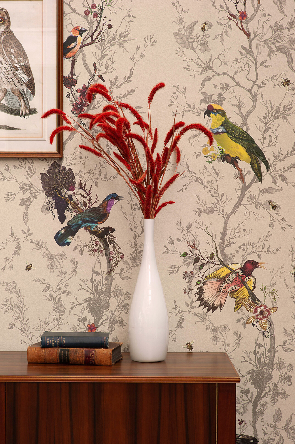 birds n bees wallpaper