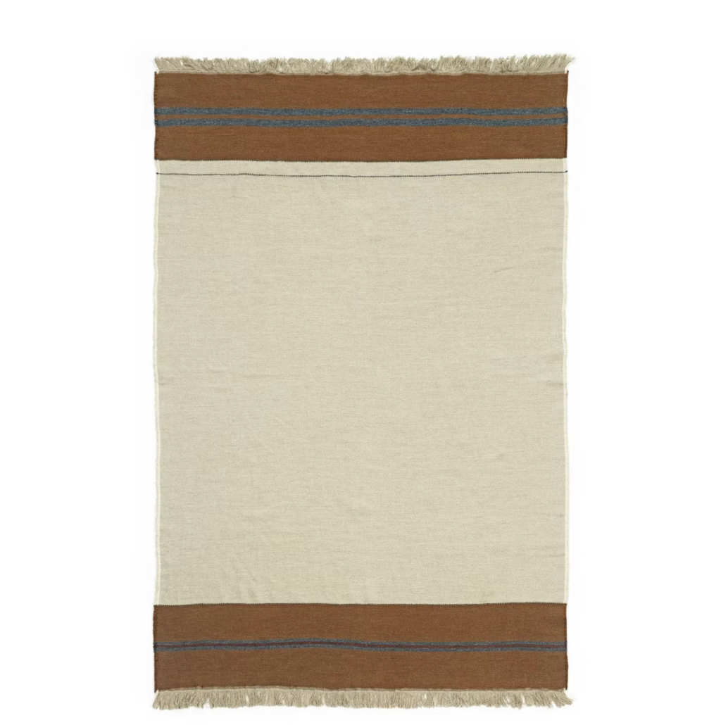 highland stripe throw