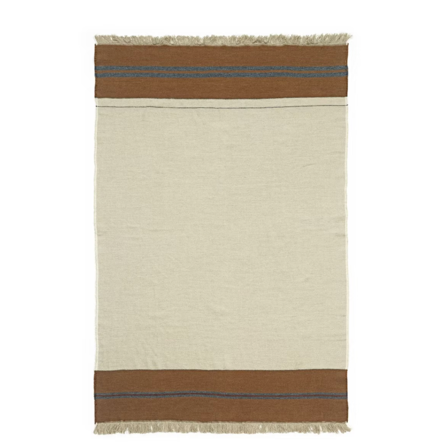 highland stripe throw