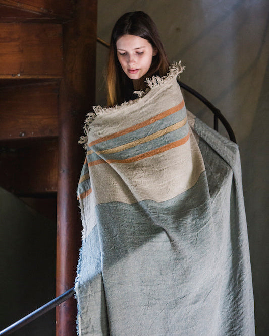 the belgian linen towel fouta by libeco on adorn.house