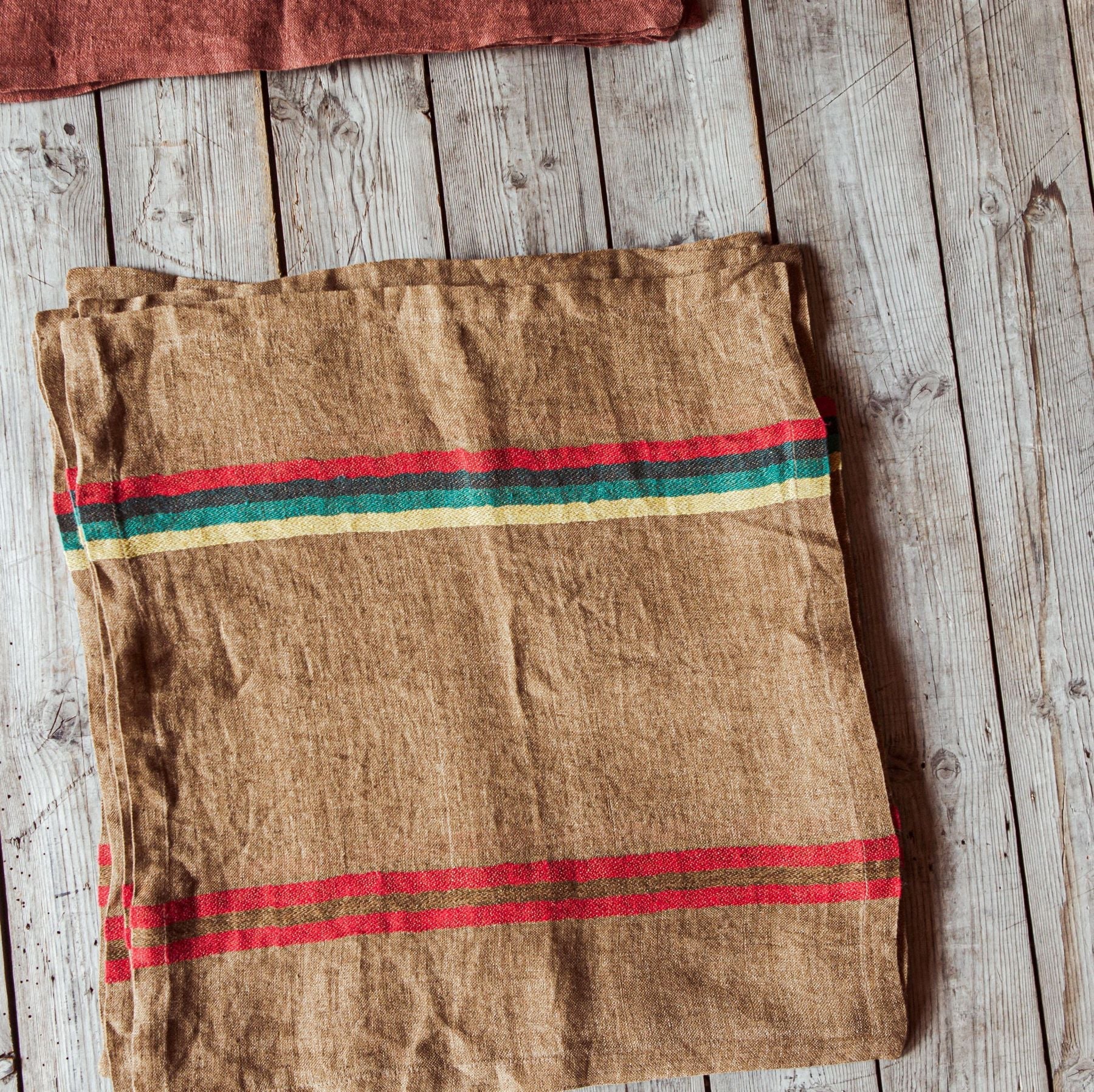 yukon napkin belgian linen by Libeco at adorn.house