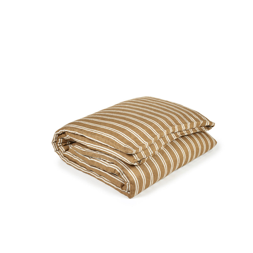 canal stripe duvet cover by libeco on adorn.house