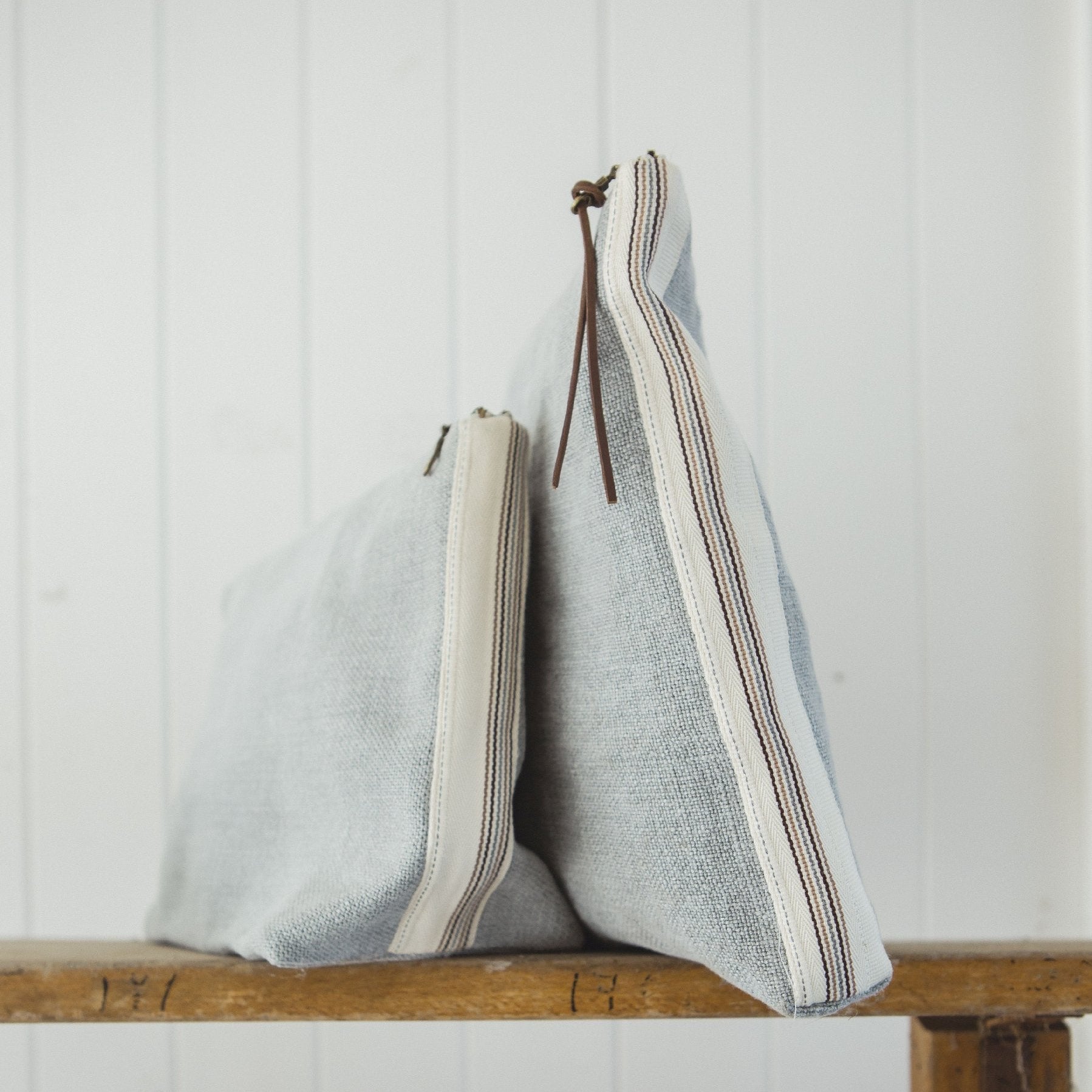 corse bag collection belgian linen by Libeco at adorn.house 