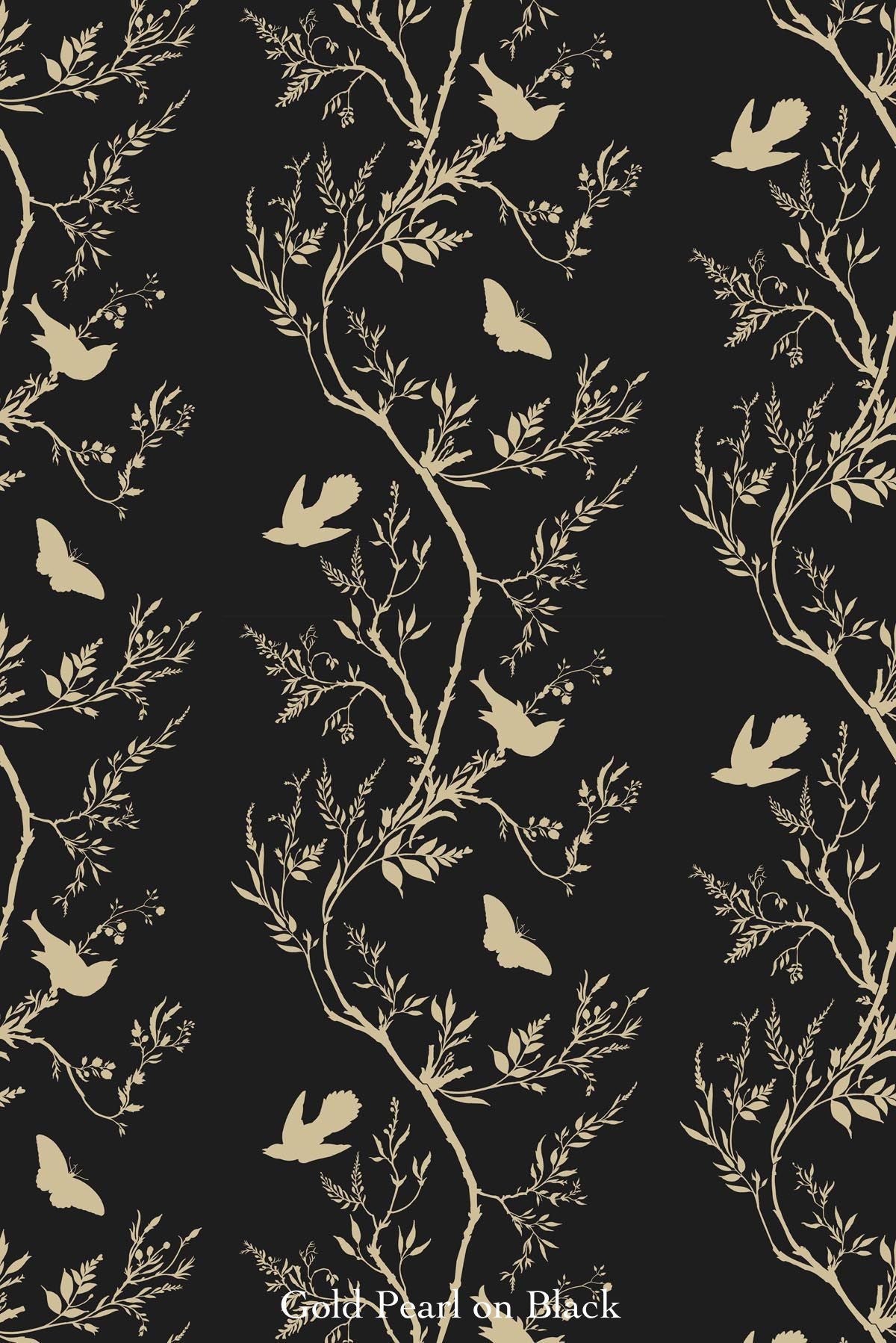 birdbranch stripe wallpaper by timorous beasties on adorn.house