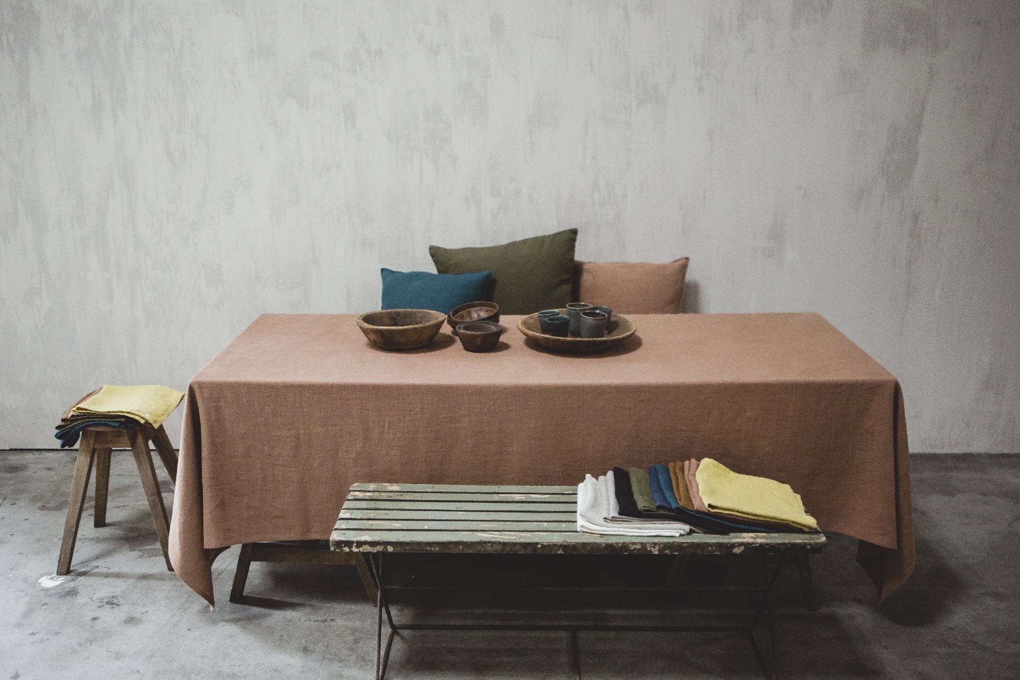 hudson napkins belgian linen by libeco on adorn.house