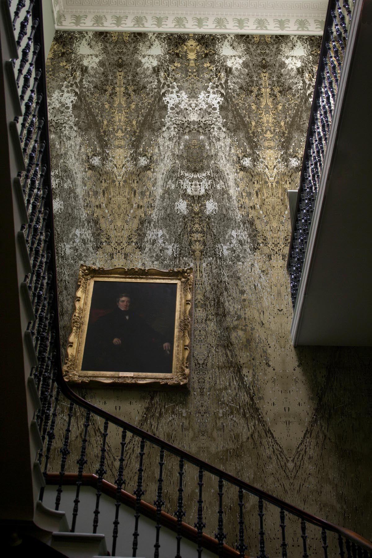 cascade superwide wallpaper panel by timorous beasties on adorn.house