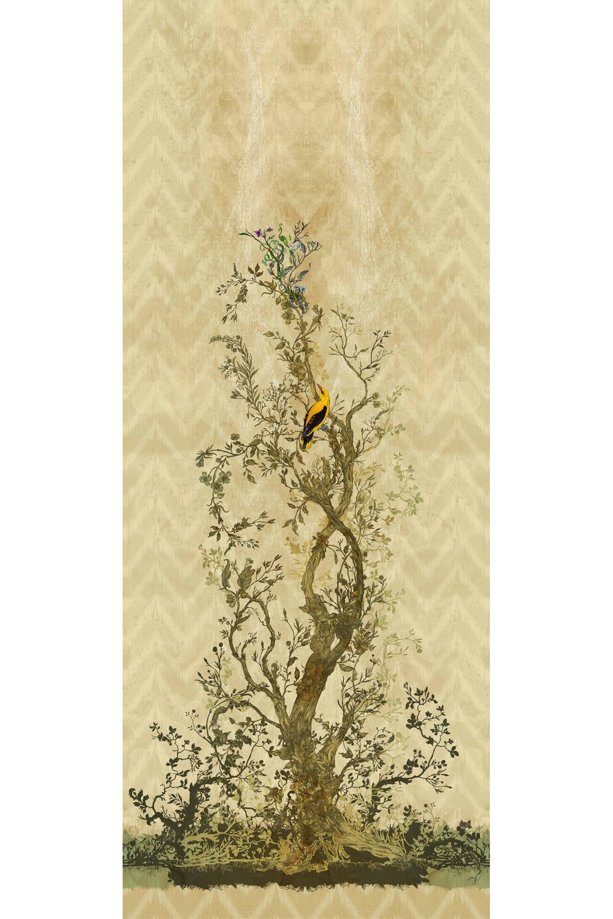 winchester wallpaper panels by timorous beasties on adorn.house