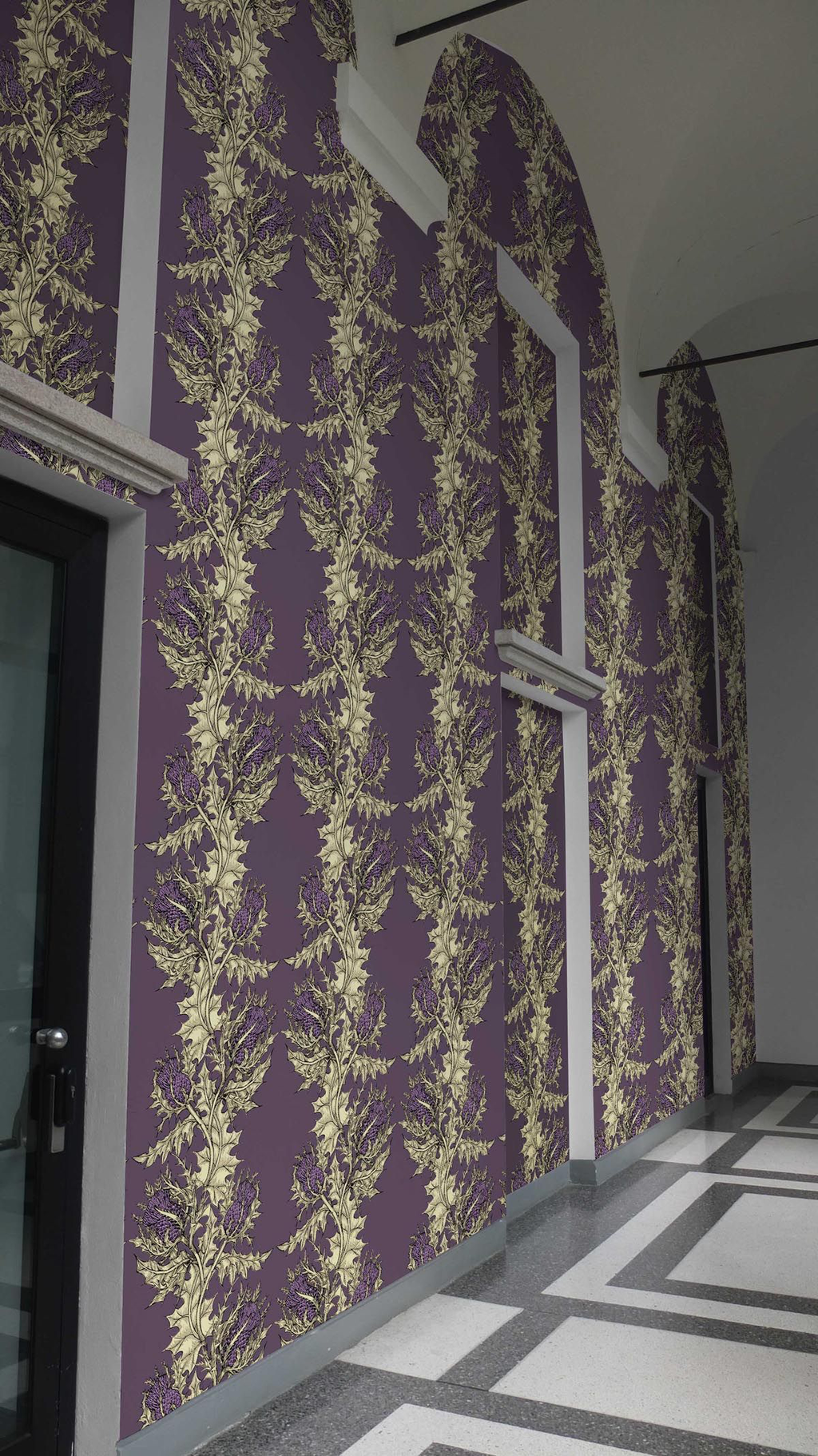 grand thistle wallpaper by timorous beasties on adorn.house