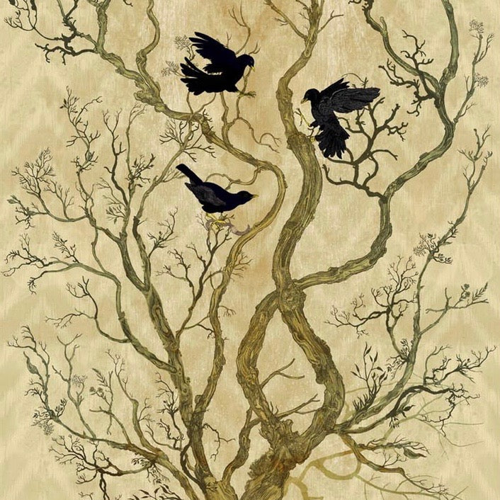 winchester wallpaper panels by timorous beasties on adorn.house