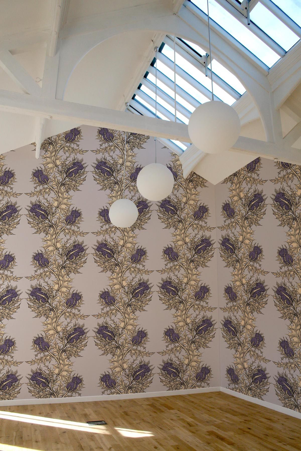 grand thistle wallpaper by timorous beasties on adorn.house