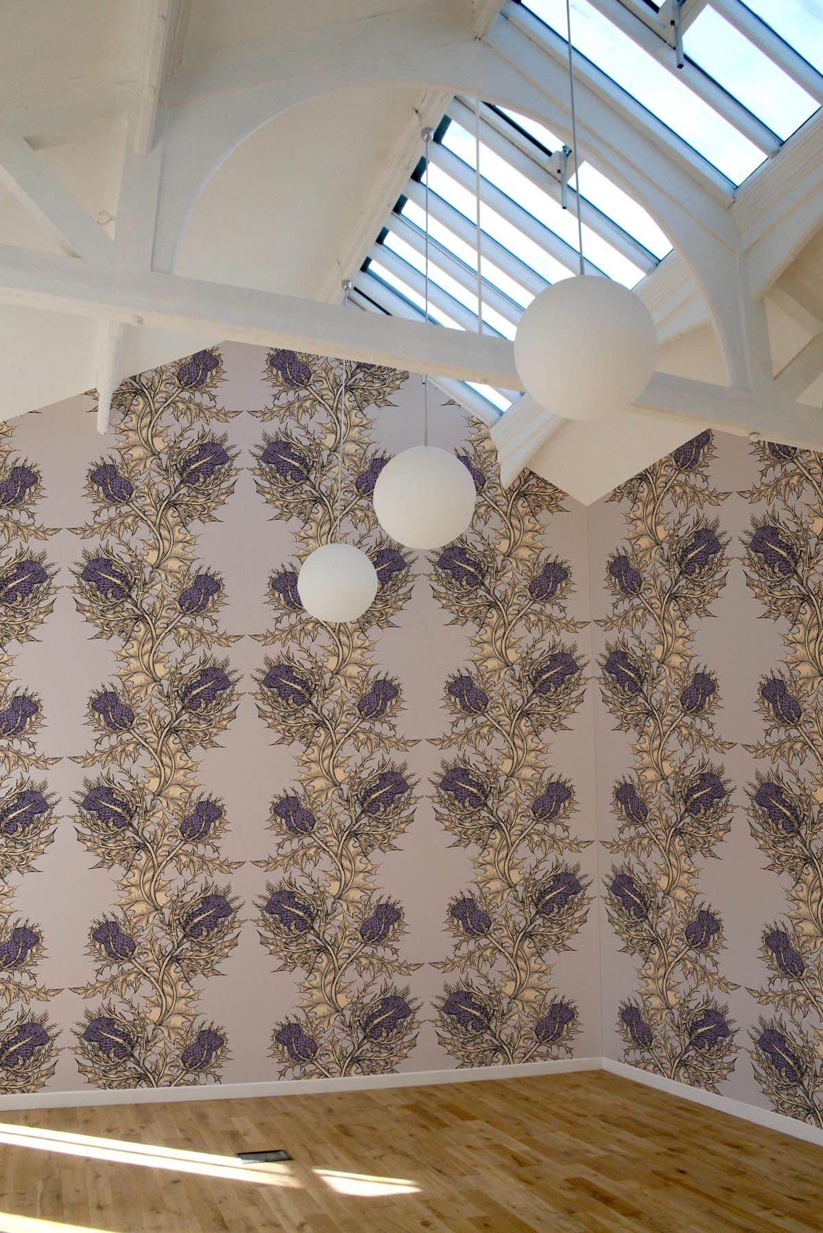 grand thistle wallpaper by timorous beasties on adorn.house