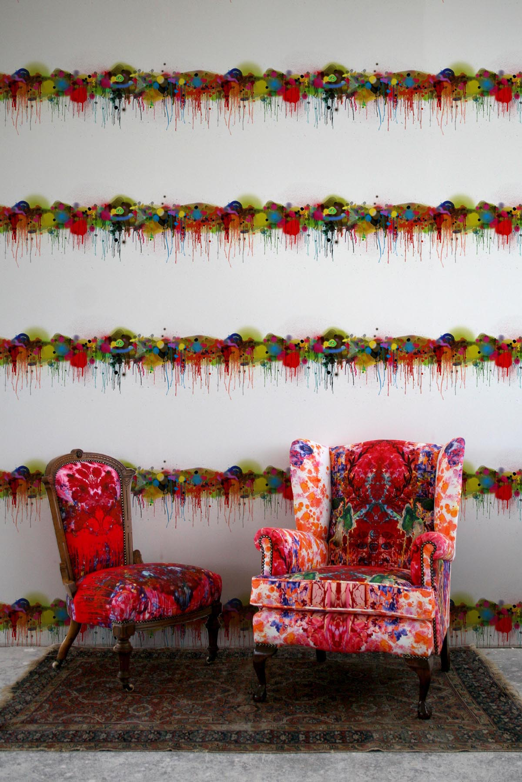 graffiti horizon wallpaper by timorous beasties on adorn.house