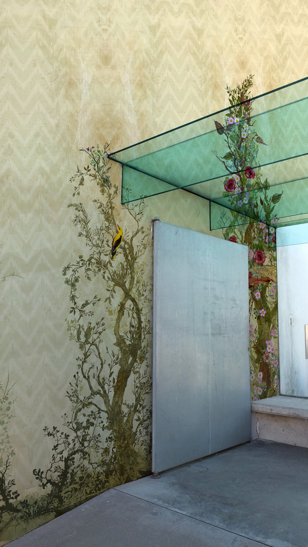 winchester wallpaper panels by timorous beasties on adorn.house