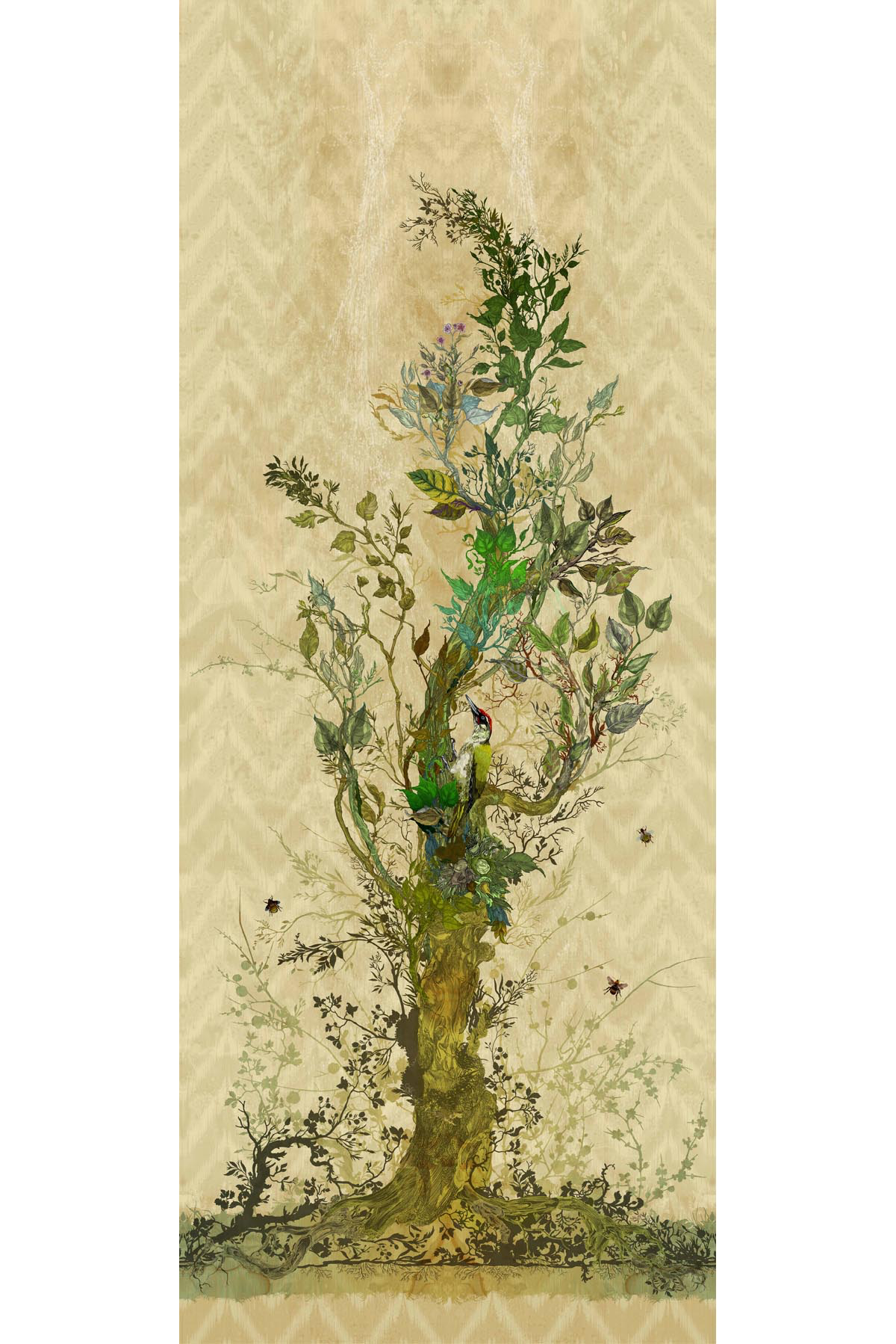 winchester wallpaper panels by timorous beasties on adorn.house