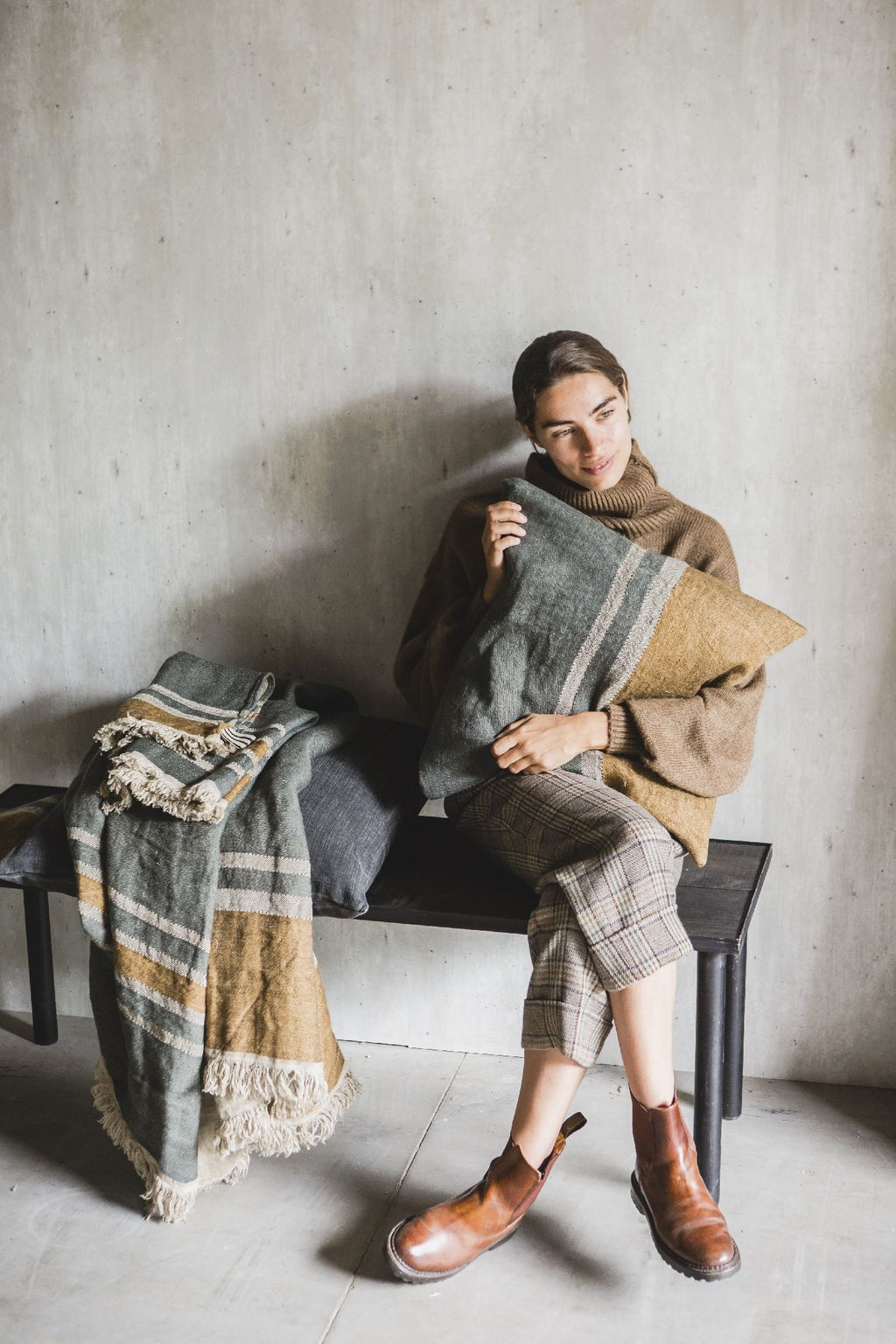 the belgian linen pillow cover by libeco on adorn.house