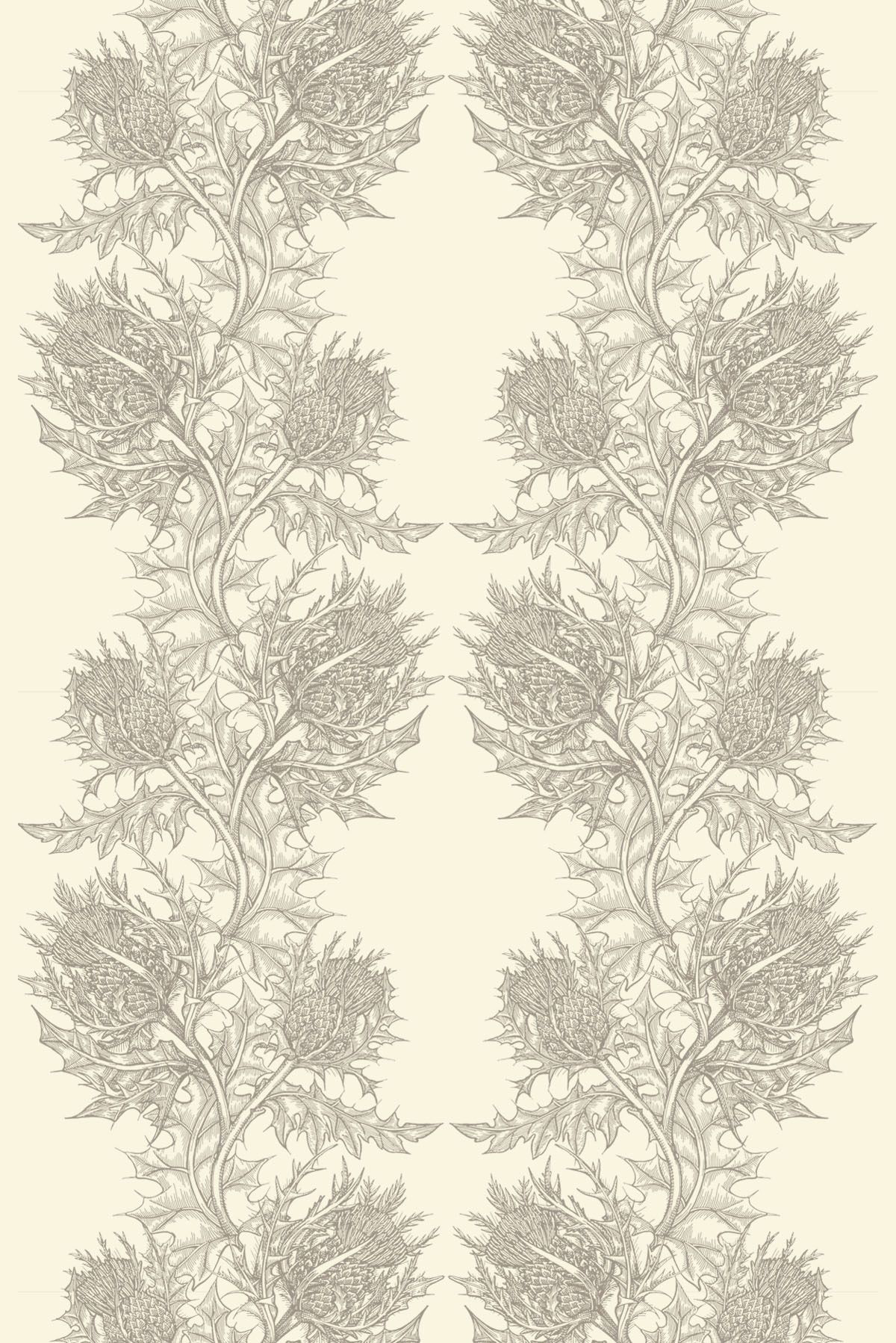 superwide thistle  wallpaper by timorous beasties on adorn.house