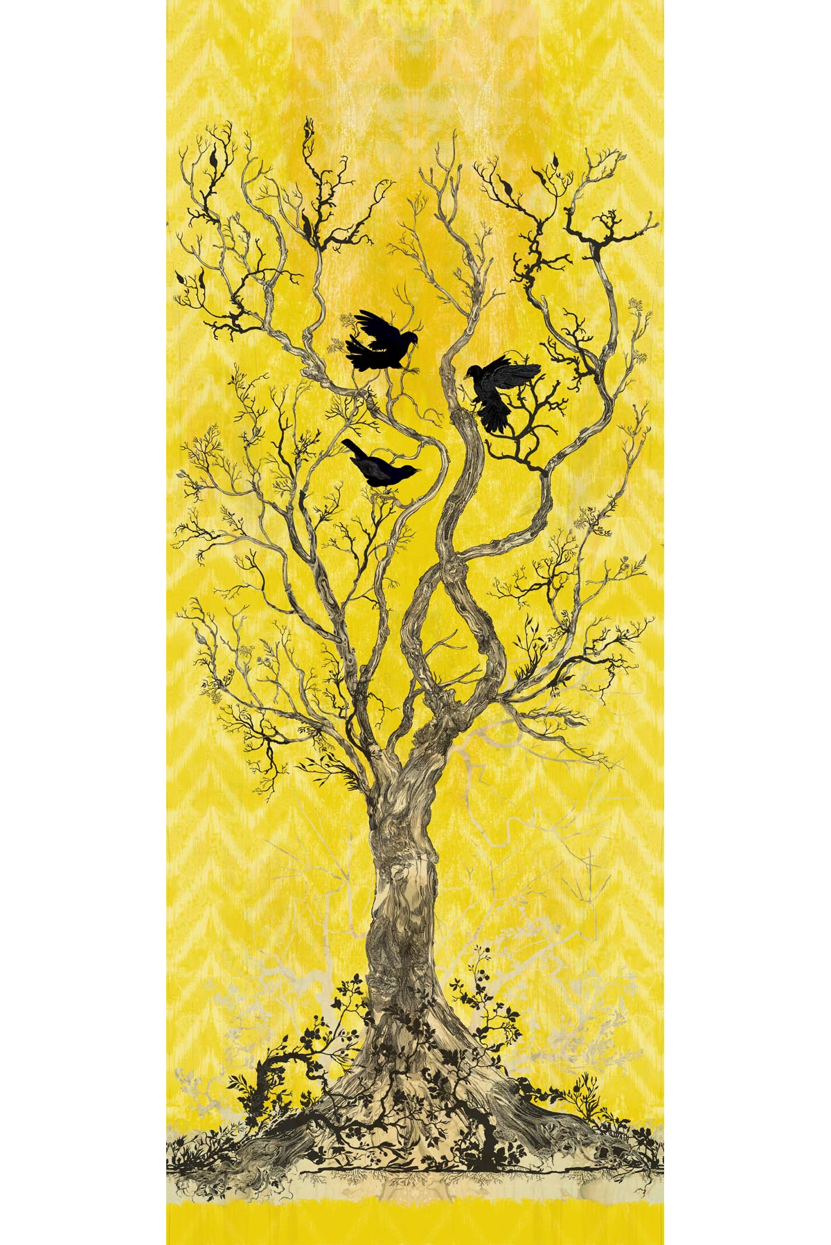 winchester wallpaper panels by timorous beasties on adorn.house