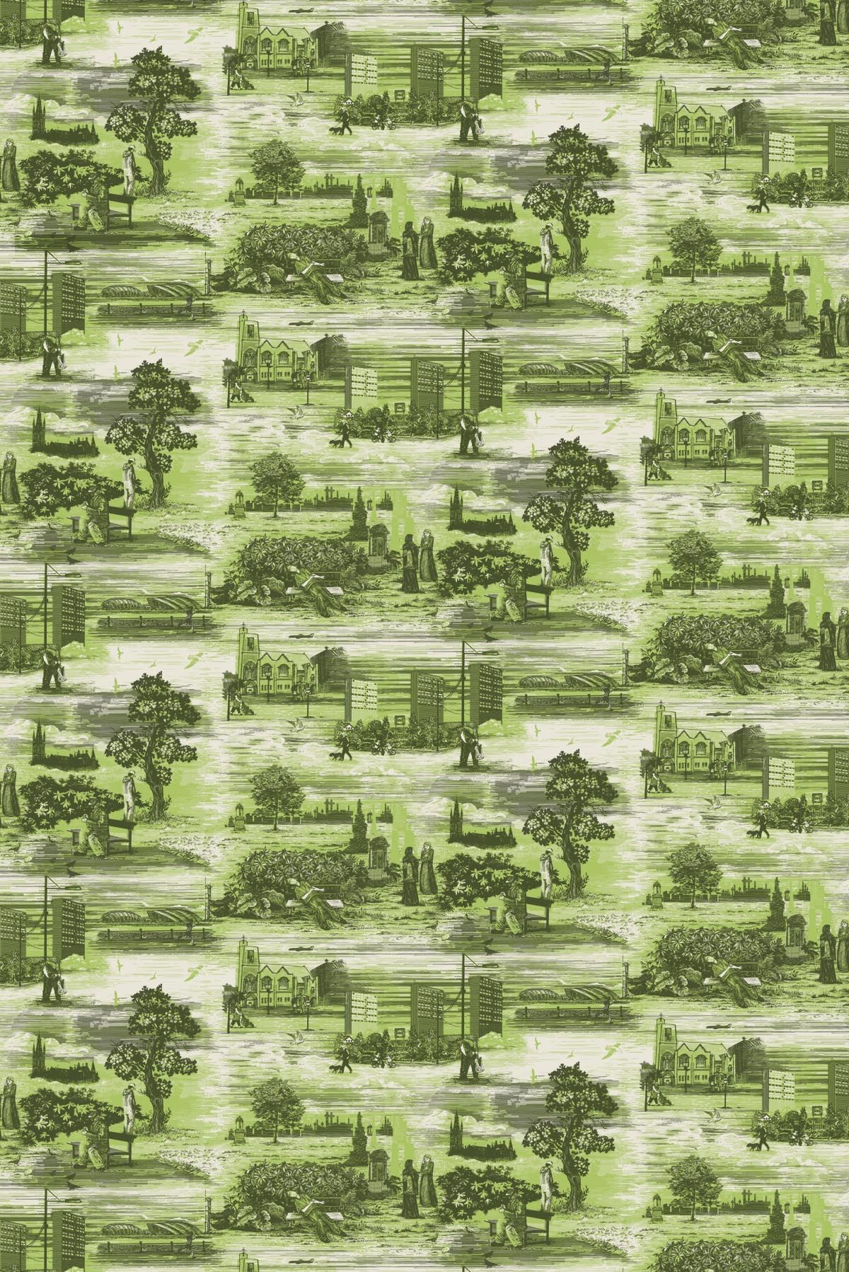 glasgow toile wallpaper by timorous beasties on adorn.house
