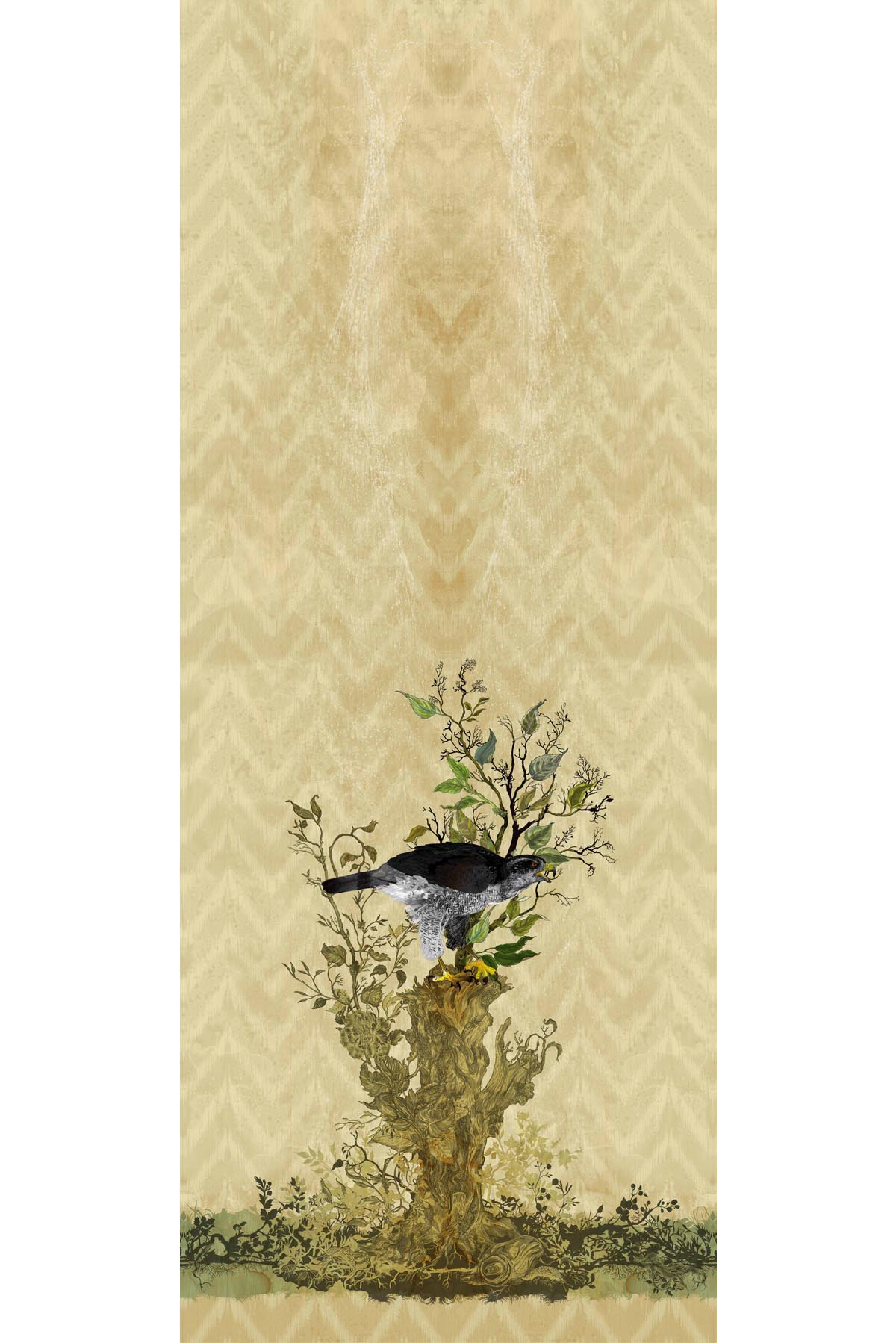 winchester wallpaper panels by timorous beasties on adorn.house