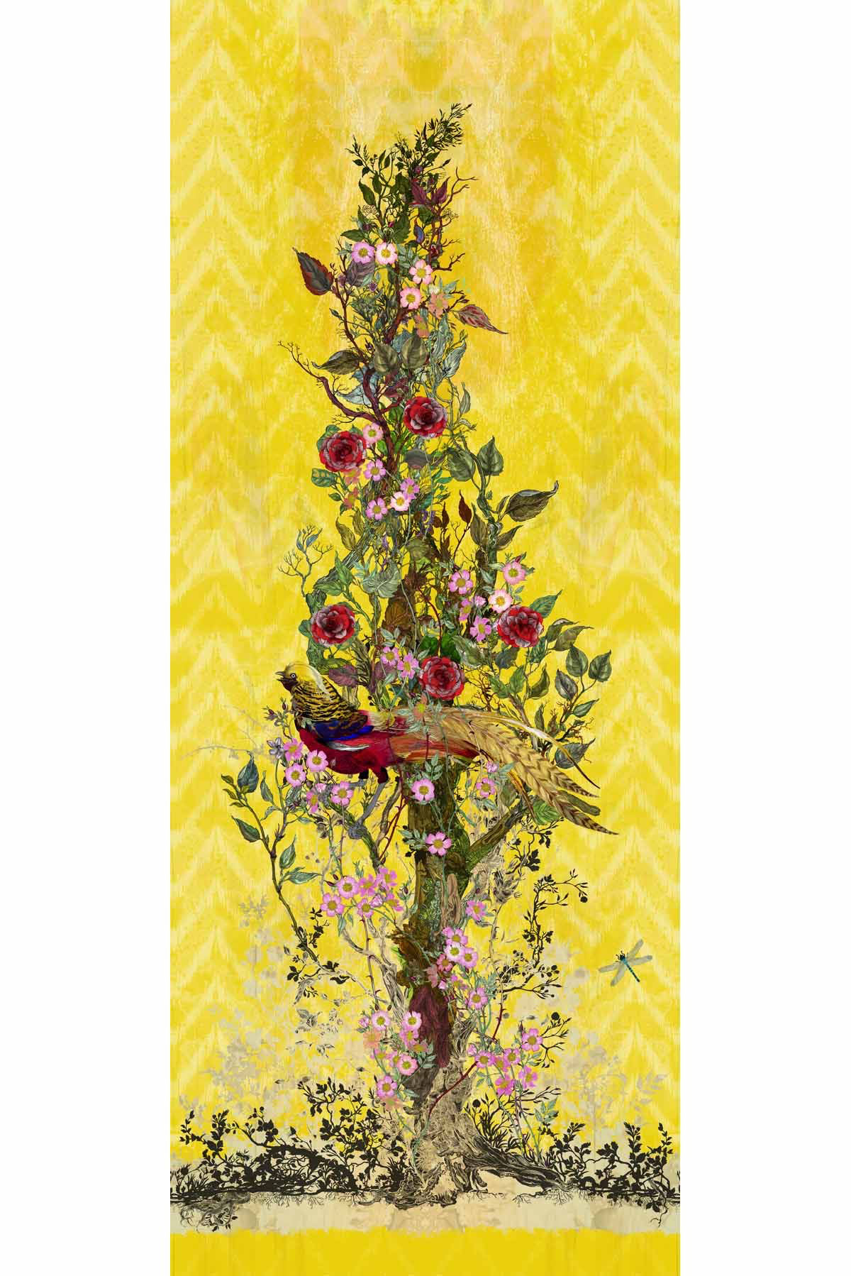 winchester wallpaper panels by timorous beasties on adorn.house