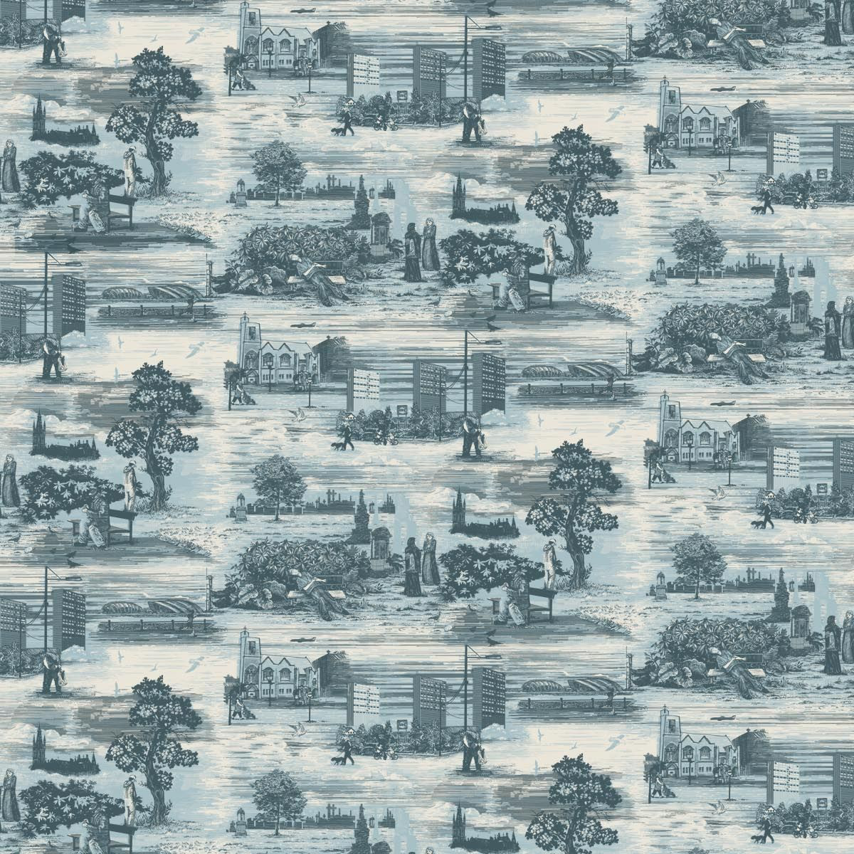 glasgow toile wallpaper by timorous beasties on adorn.house