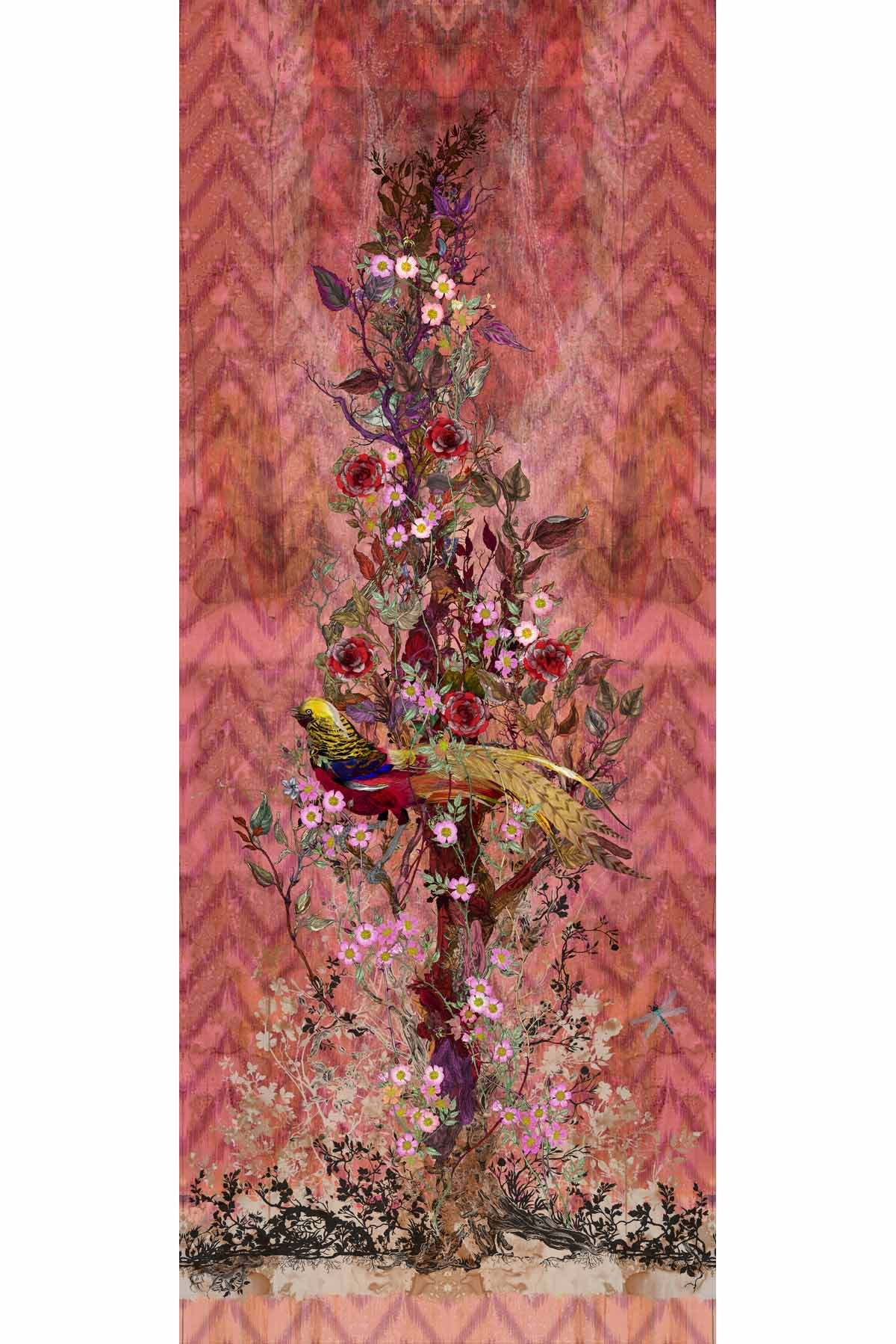 winchester wallpaper panels by timorous beasties on adorn.house