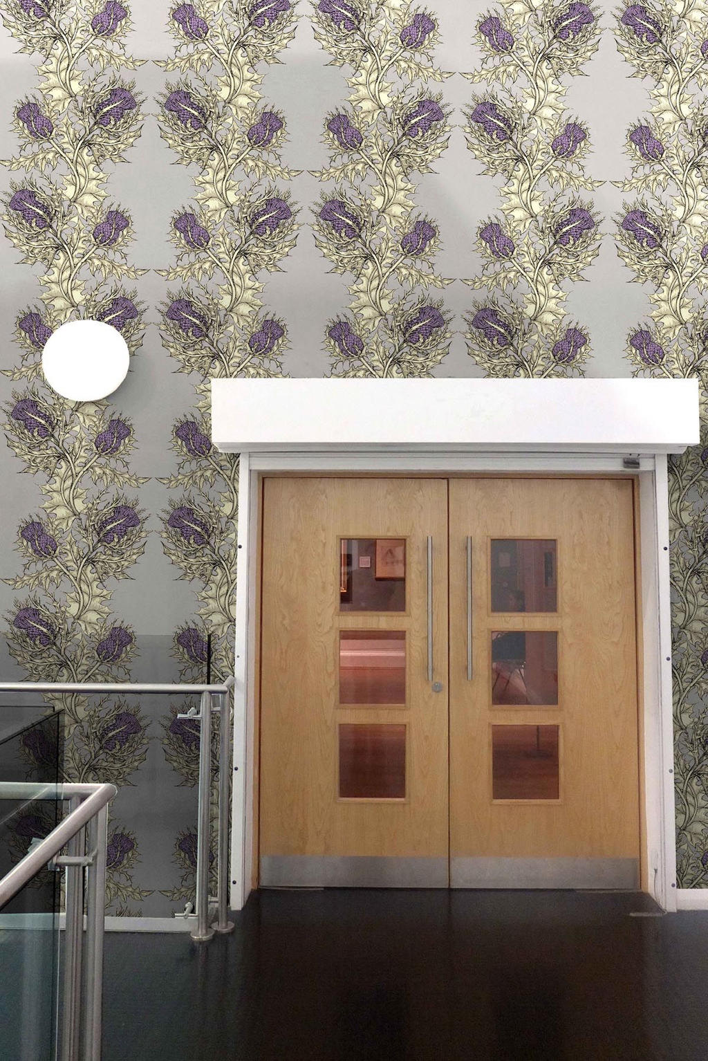 grand thistle wallpaper by timorous beasties on adorn.house