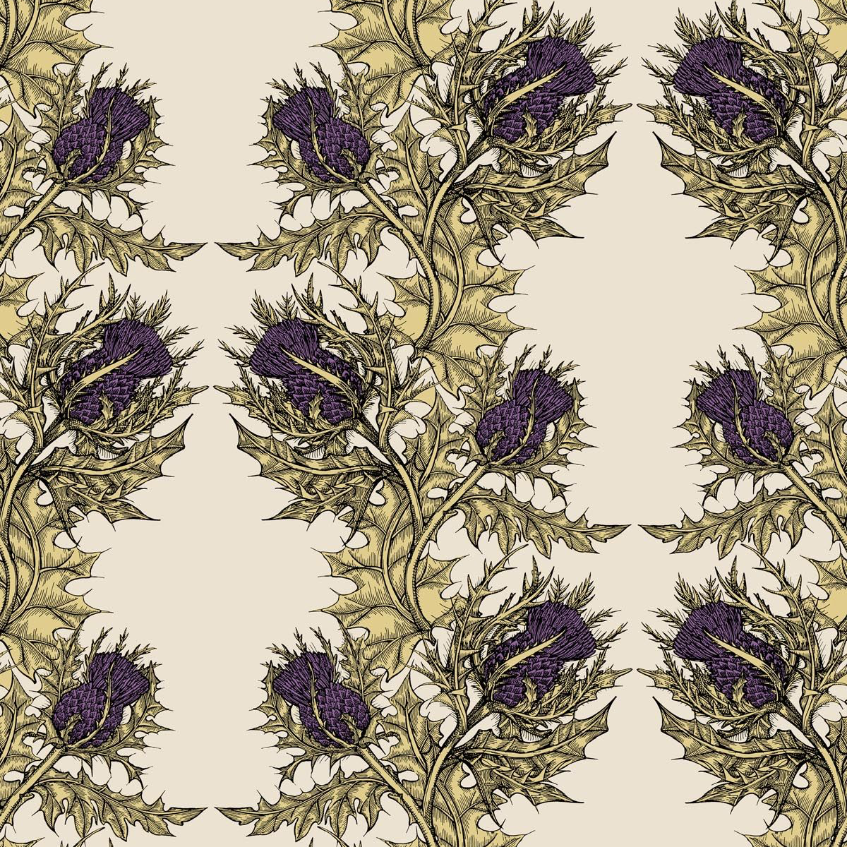 grand thistle wallpaper by timorous beasties on adorn.house