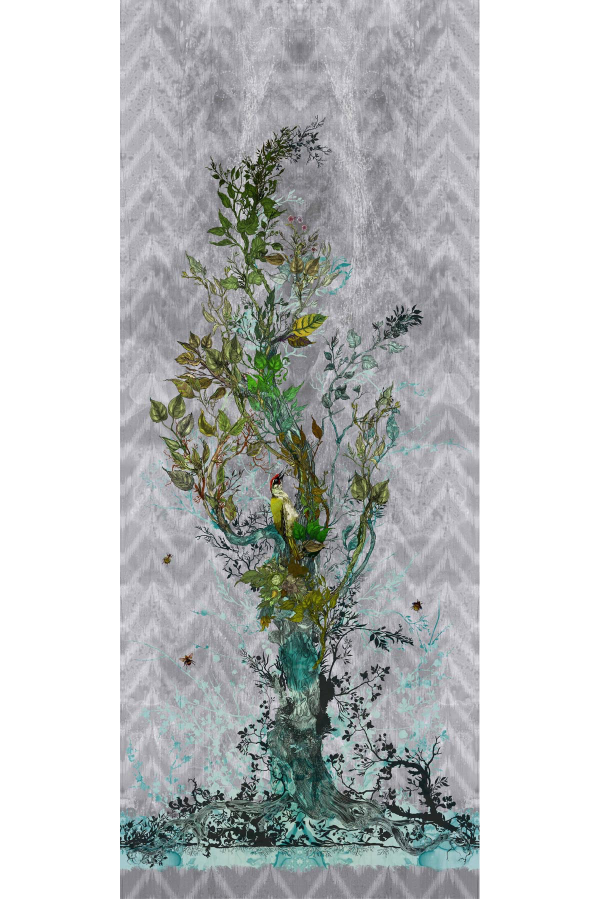 winchester wallpaper panels by timorous beasties on adorn.house