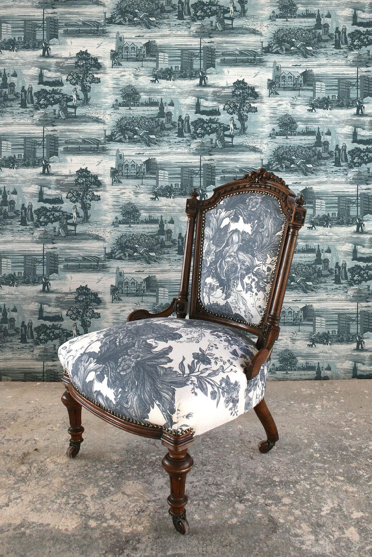 glasgow toile wallpaper by timorous beasties on adorn.house