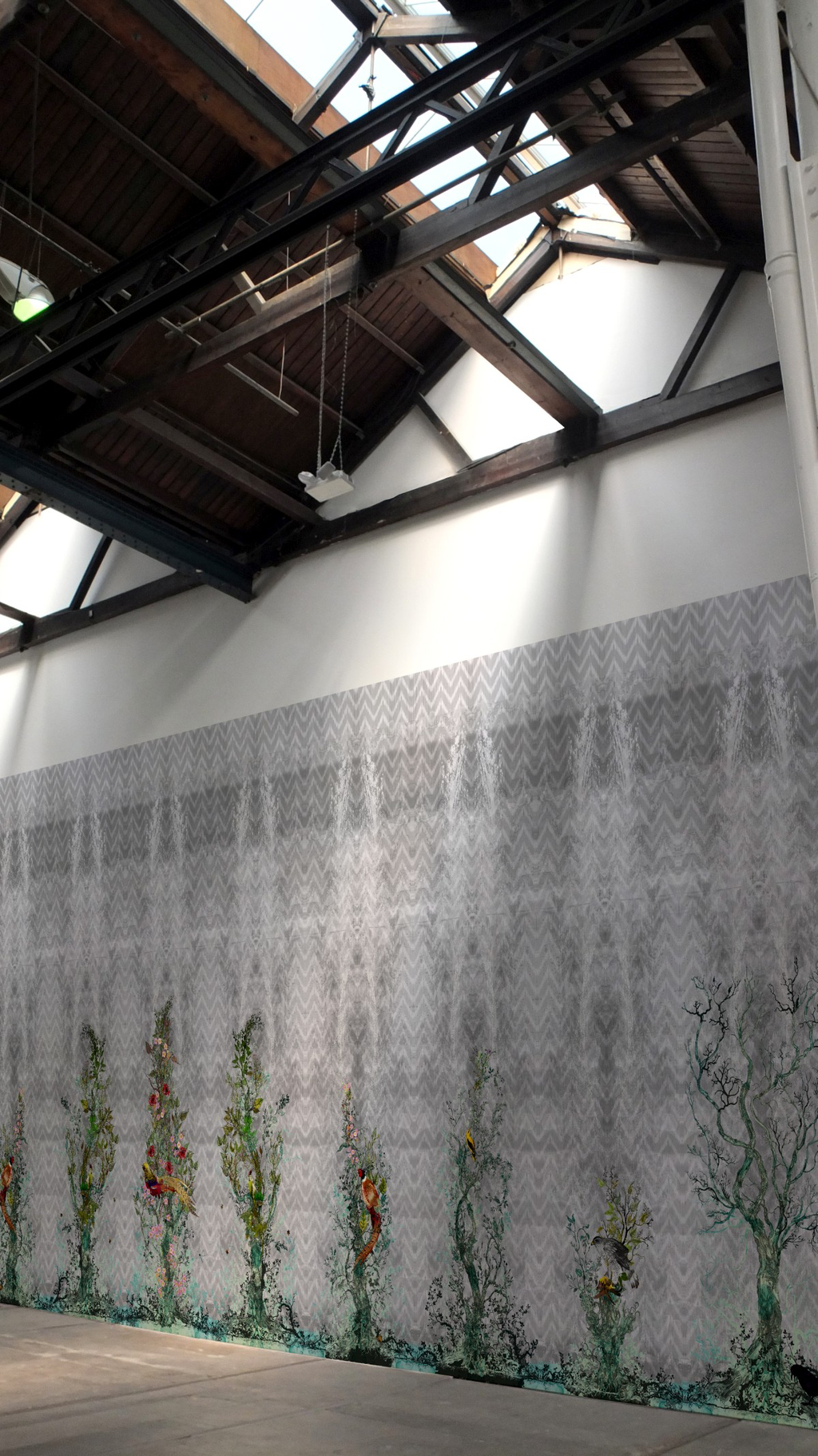 winchester wallpaper panels by timorous beasties on adorn.house