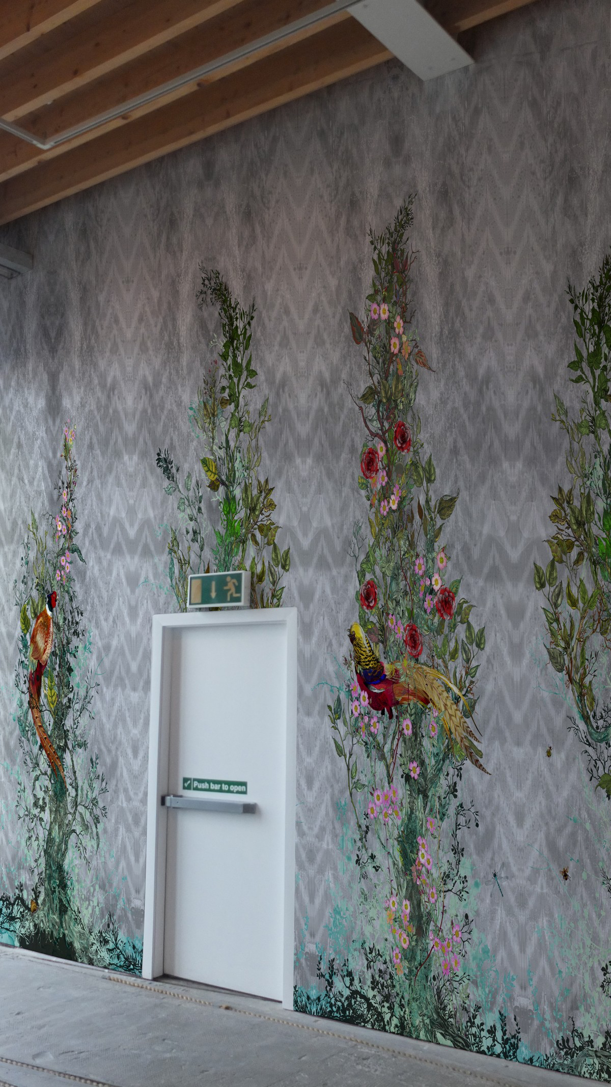 winchester wallpaper panels by timorous beasties on adorn.house
