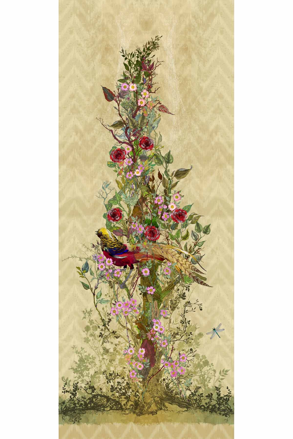 winchester wallpaper panels by timorous beasties on adorn.house