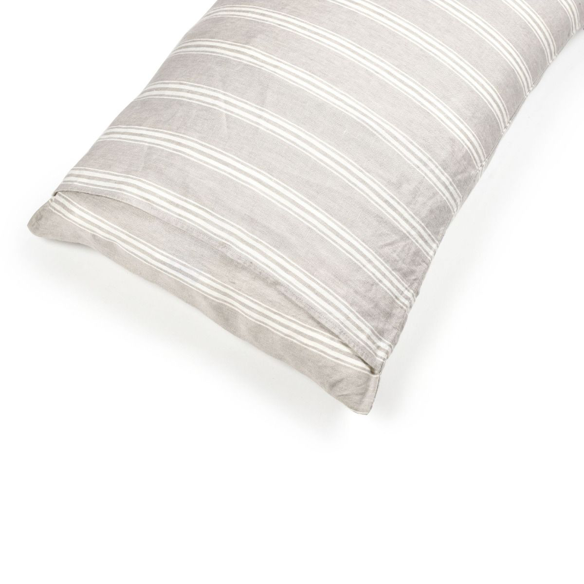 guest house stripe pillow cases & shams by libeco on adorn.house