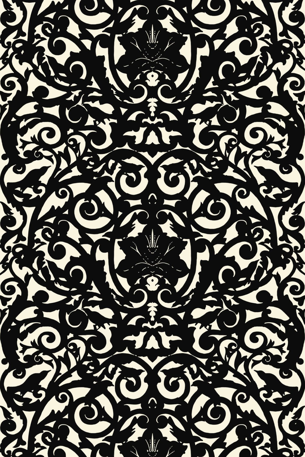 superwide birdcage wallpaper by timorous beasties on adorn.house