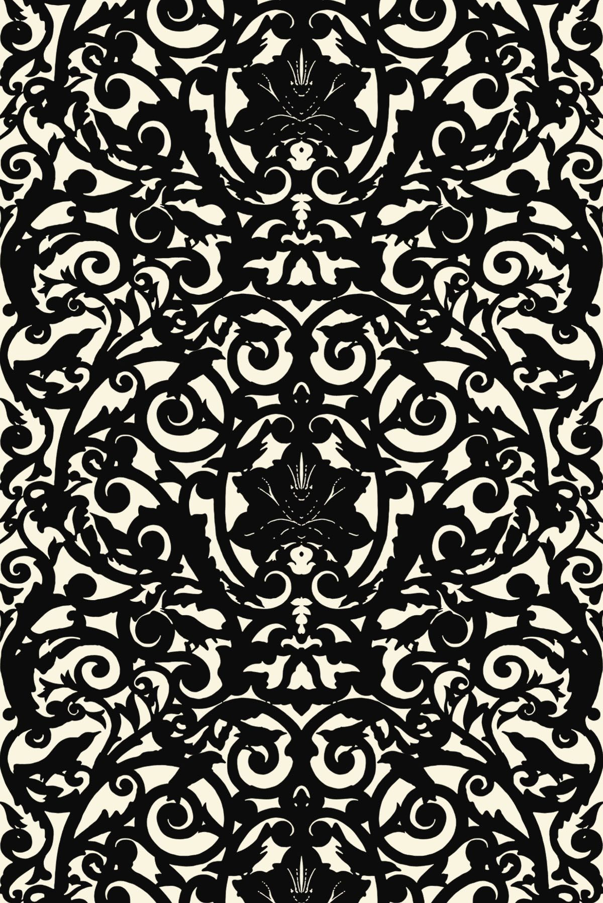 superwide birdcage wallpaper by timorous beasties on adorn.house