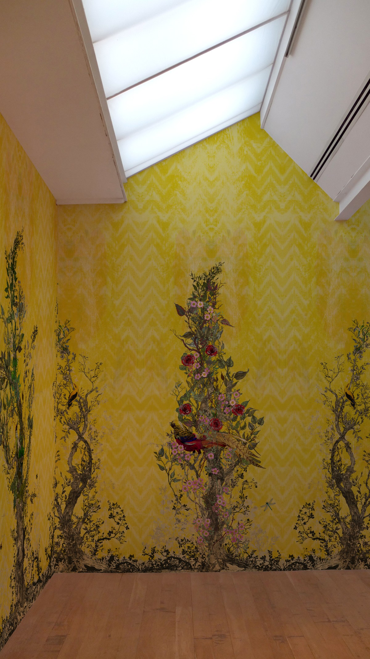 winchester wallpaper panels by timorous beasties on adorn.house
