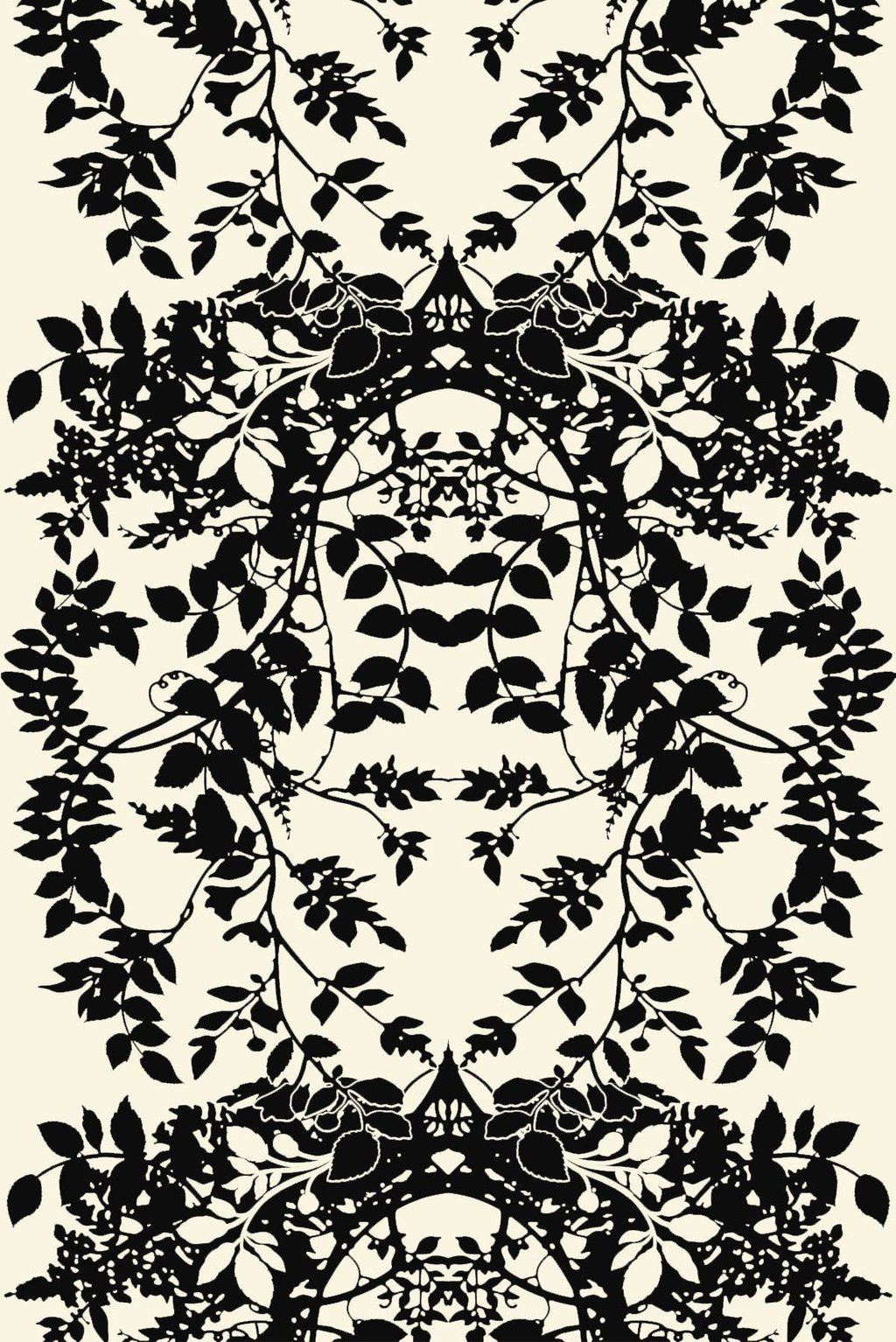 superwide leaf wallpaper by timorous beasties on adorn.house