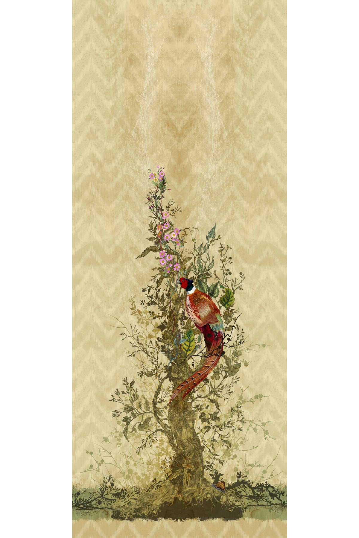 winchester wallpaper panels by timorous beasties on adorn.house