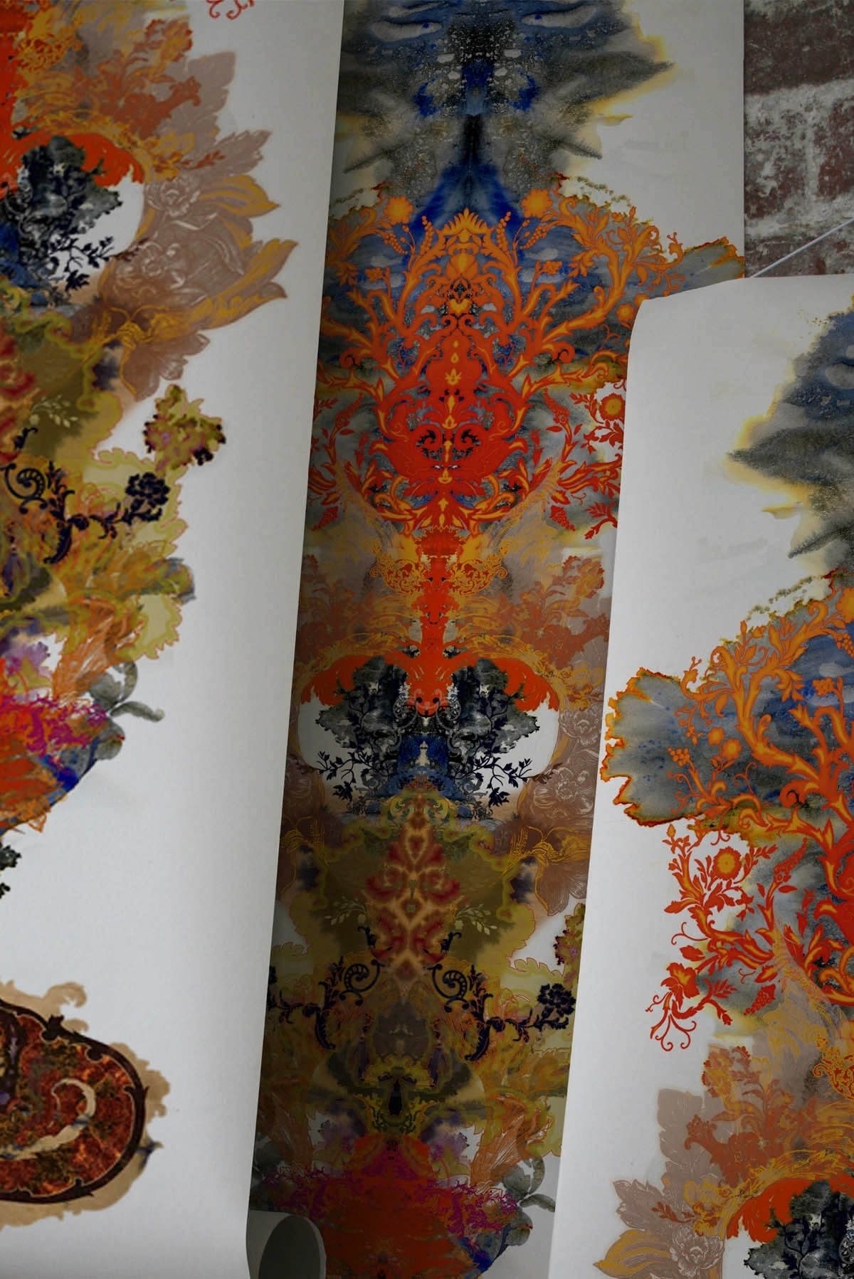 grand blotch damask wallpaper by timorous beasties on adorn.house