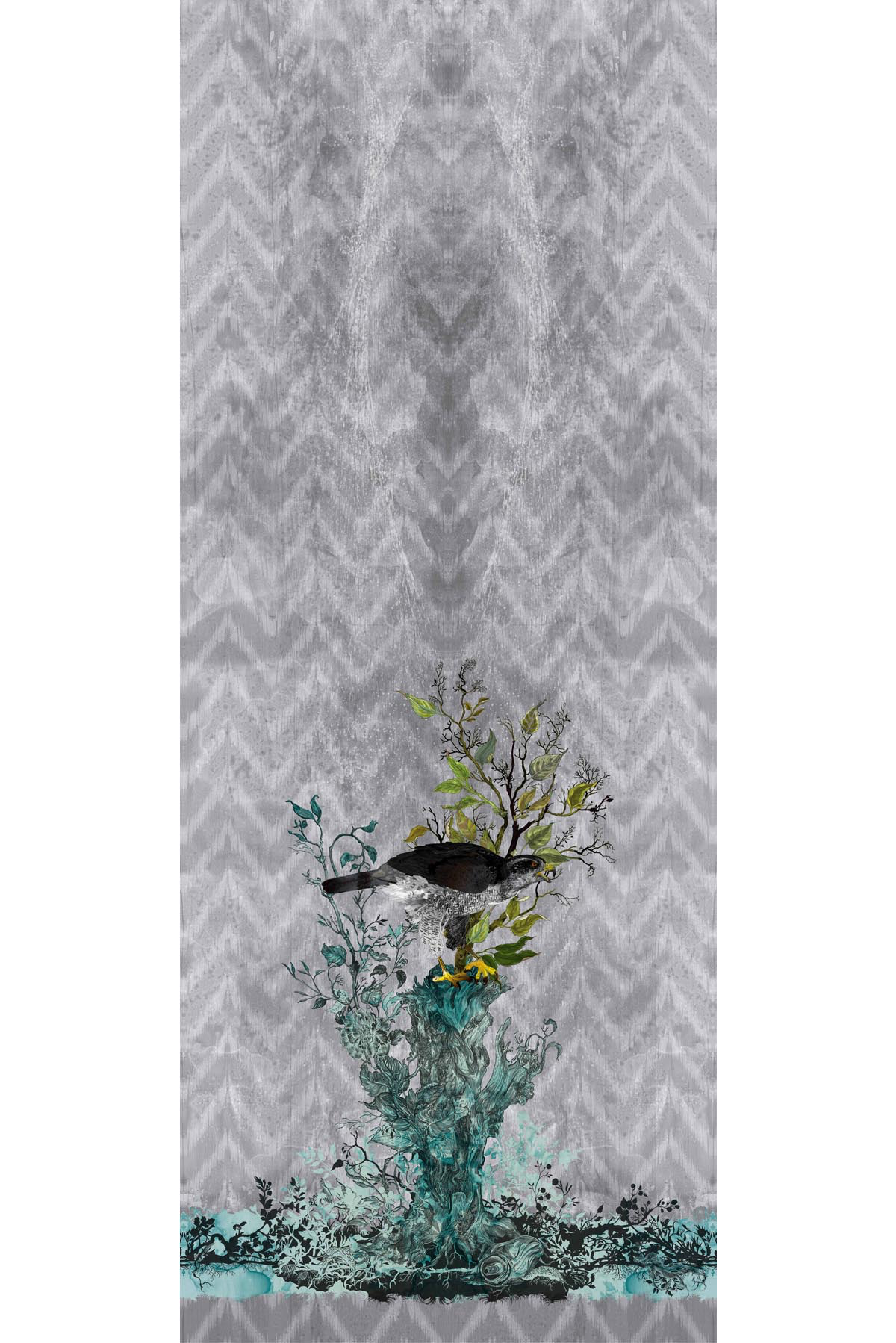 winchester wallpaper panels by timorous beasties on adorn.house