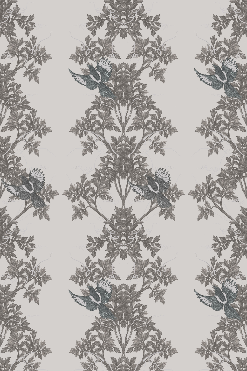 two in a bush wallpaper by timorous beasties on adorn.house
