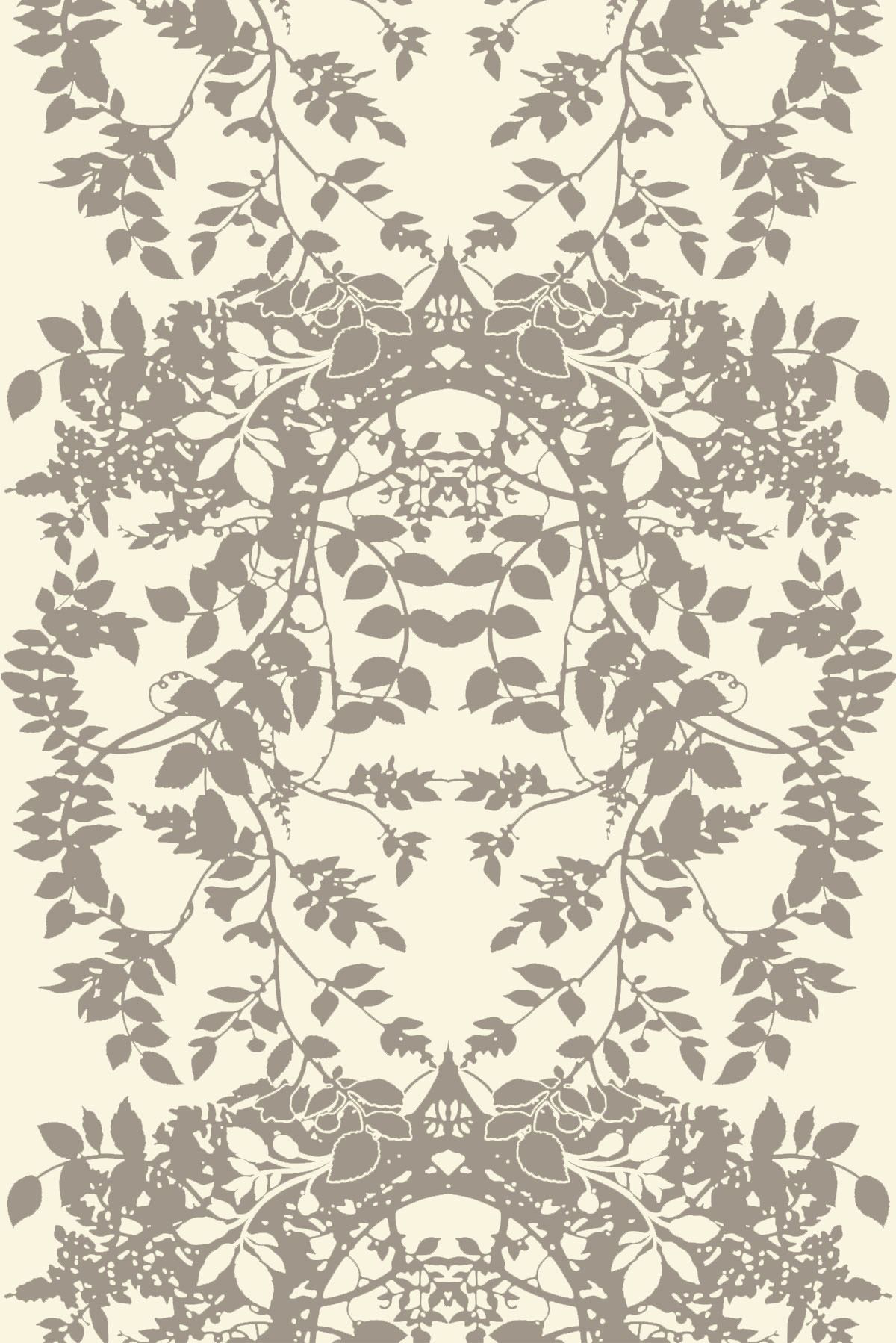 superwide leaf wallpaper by timorous beasties on adorn.house