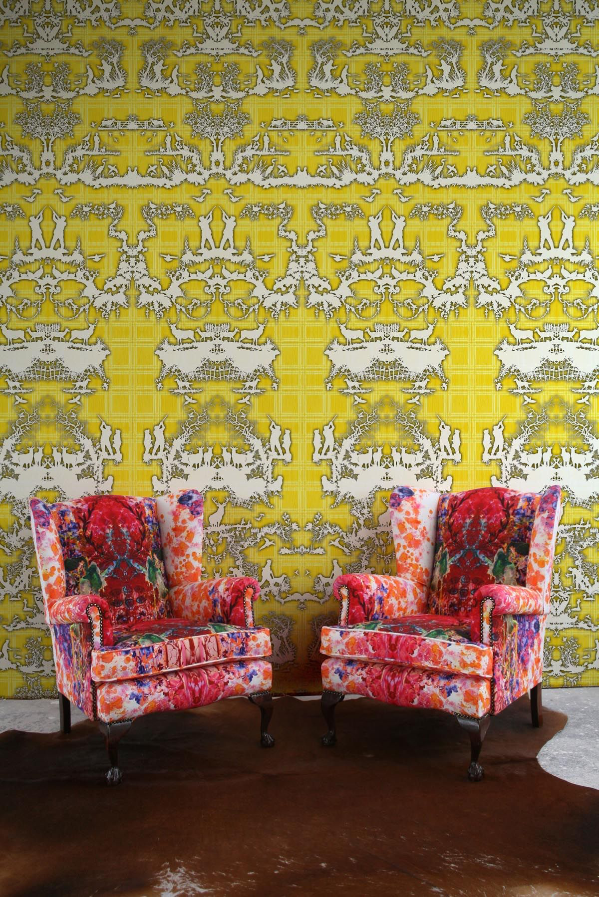 open season  wallpaper by timorous beasties on adorn.house