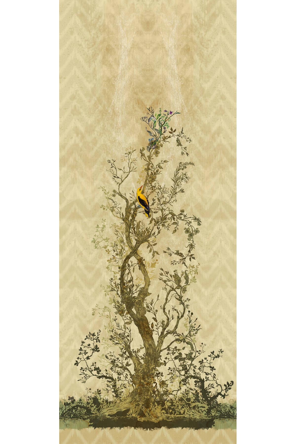 winchester wallpaper panels by timorous beasties on adorn.house