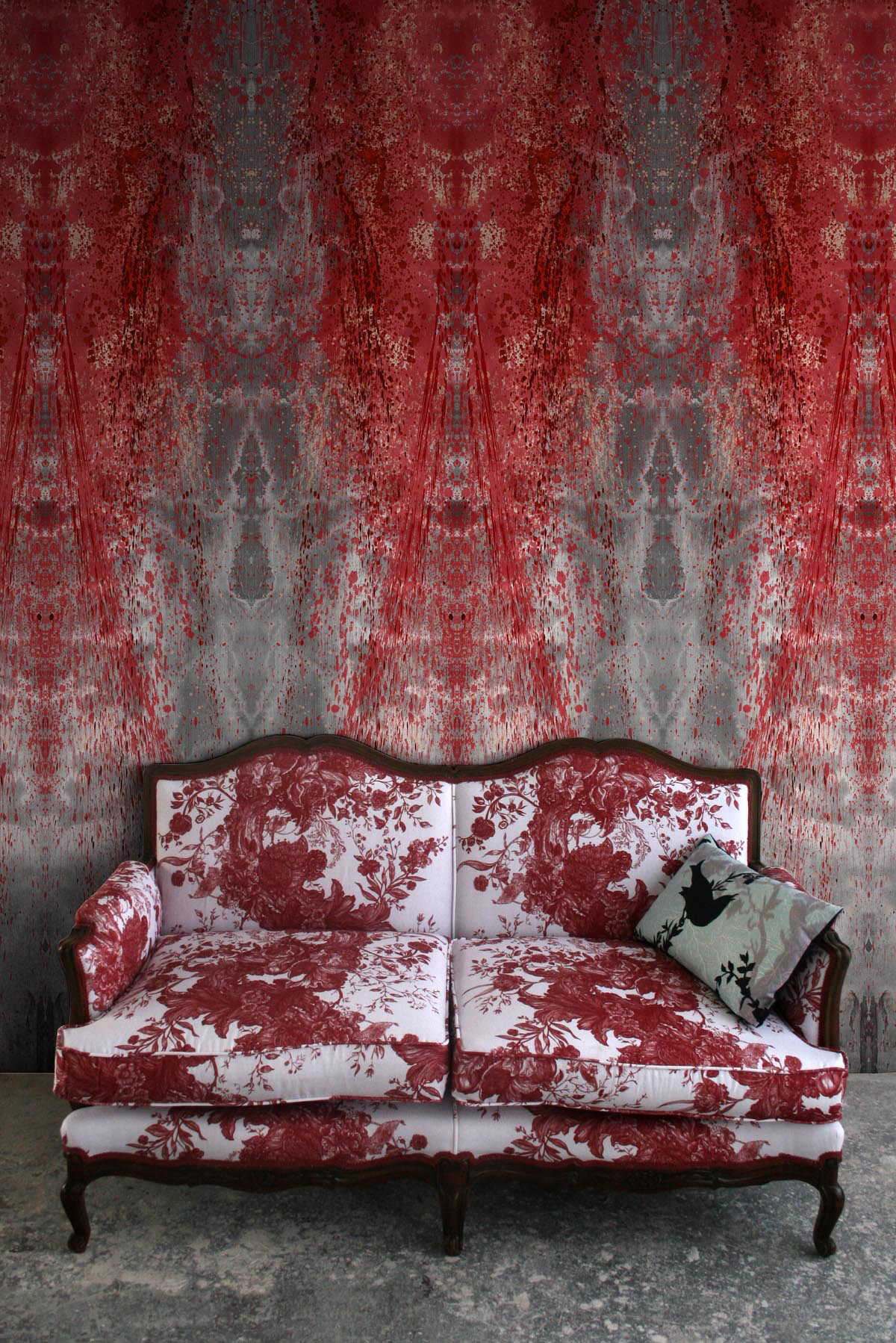 cascade superwide wallpaper panel by timorous beasties on adorn.house